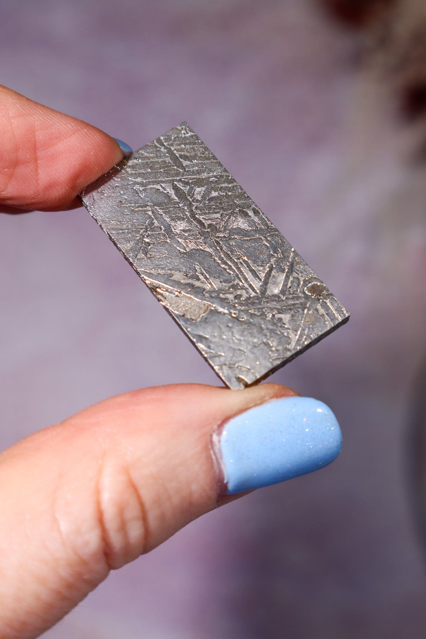 Iron Meteorite 9.3gr, Aletai, Sold As Seen Meteorite Tali & Loz Crystals