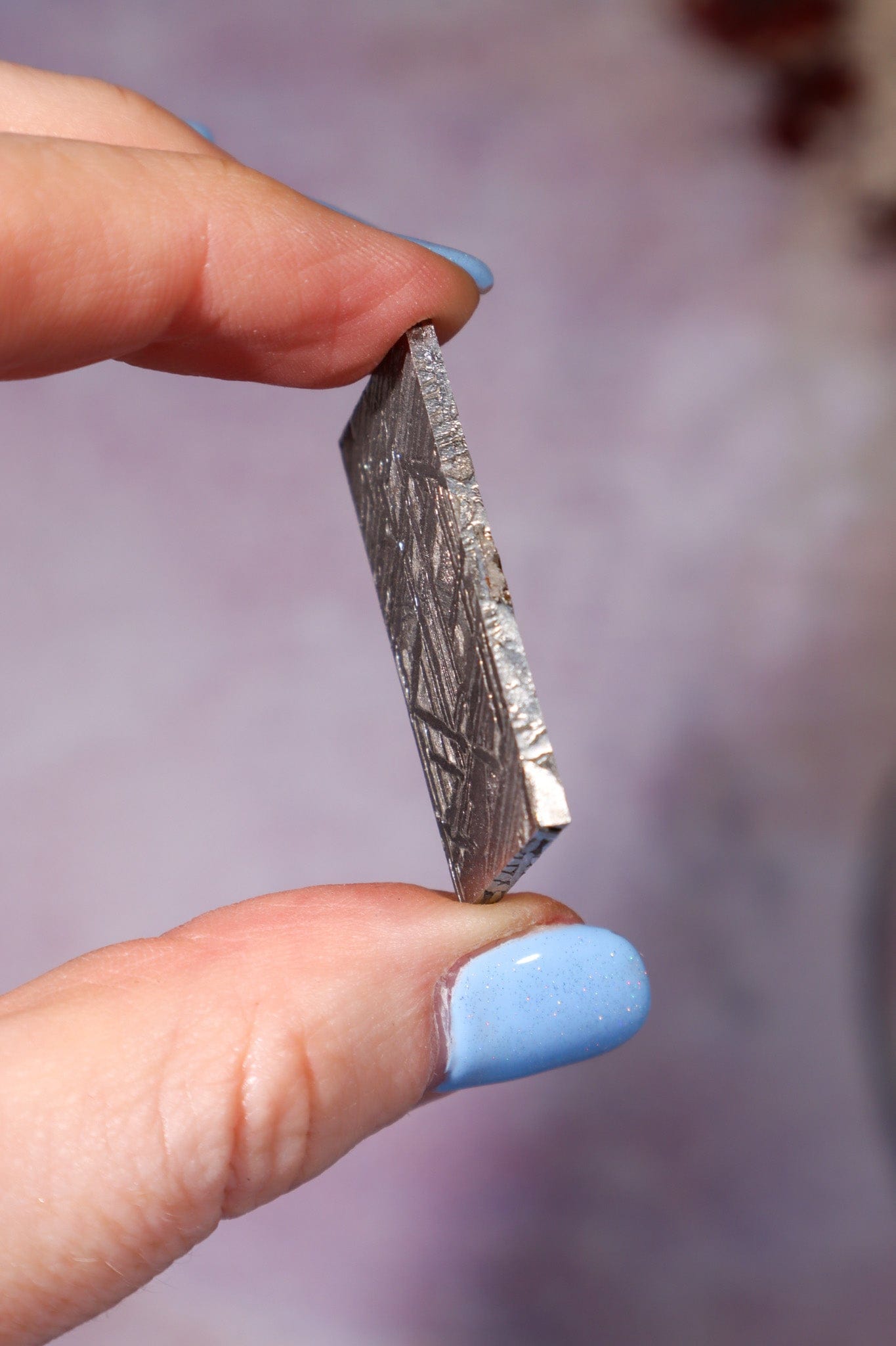 Iron Meteorite 9.3gr, Aletai, Sold As Seen Meteorite Tali & Loz Crystals