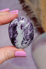 Kämmererite Palmstones | 4/5cm | India Palmstones Tali & Loz Crystals