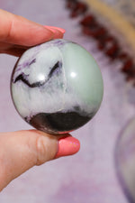 Kämmererite Sphere 4.7cm, India Spheres Tali & Loz Crystals