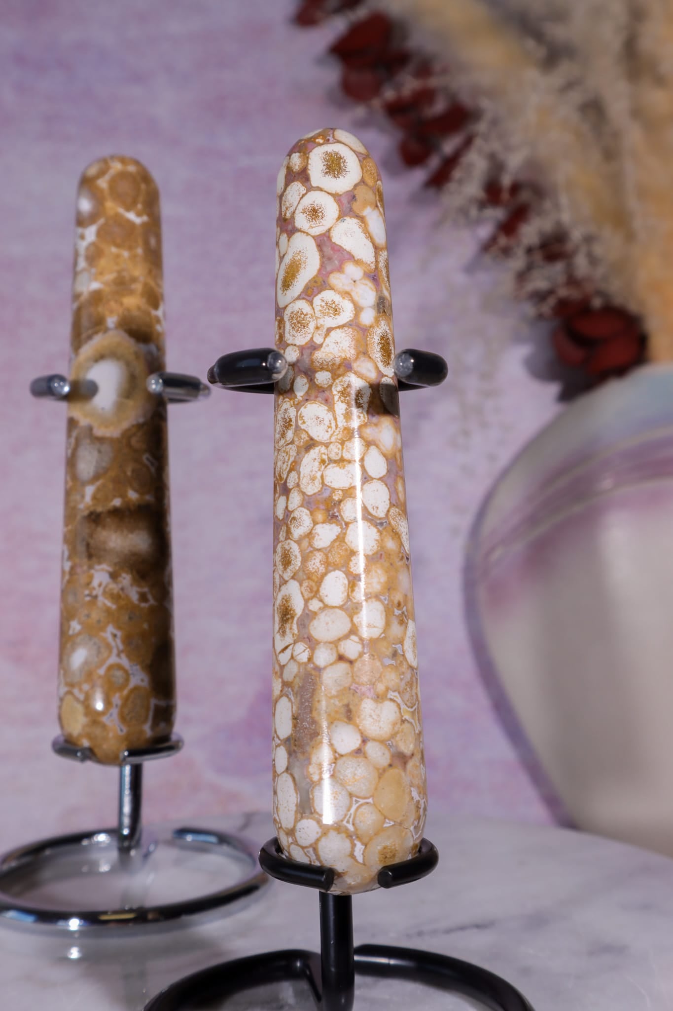 King Cobra Jasper Wand | India Wands Tali & Loz Crystals