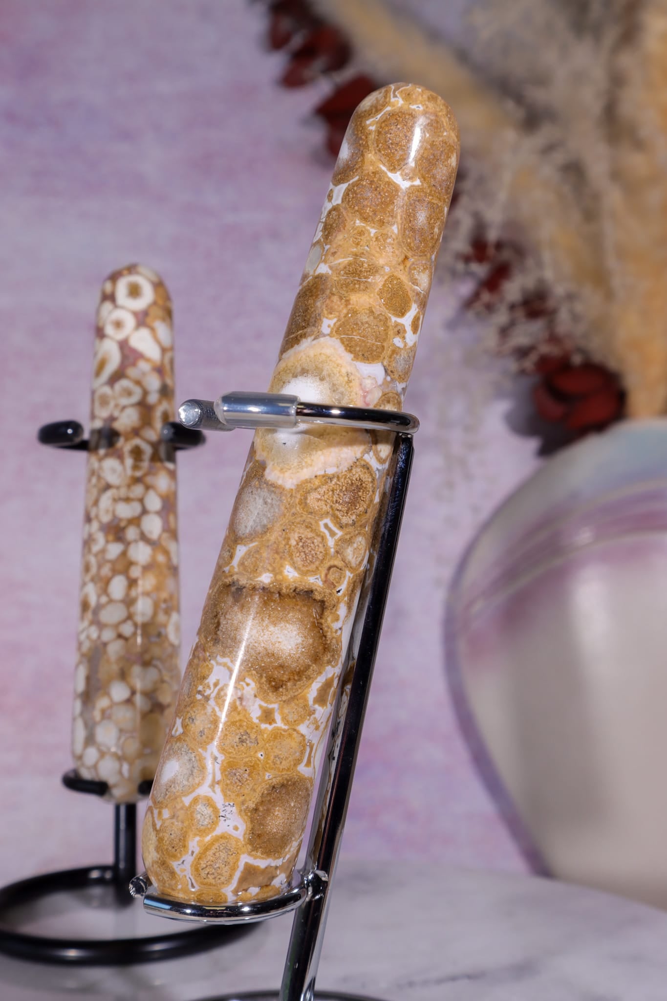 King Cobra Jasper Wand | India Wands Tali & Loz Crystals