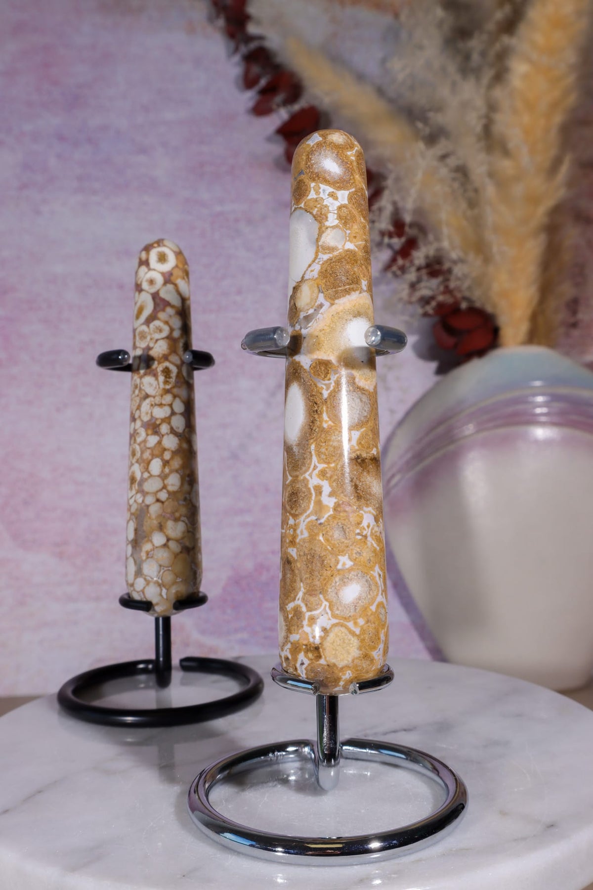 King Cobra Jasper Wand | India Wands Tali & Loz Crystals