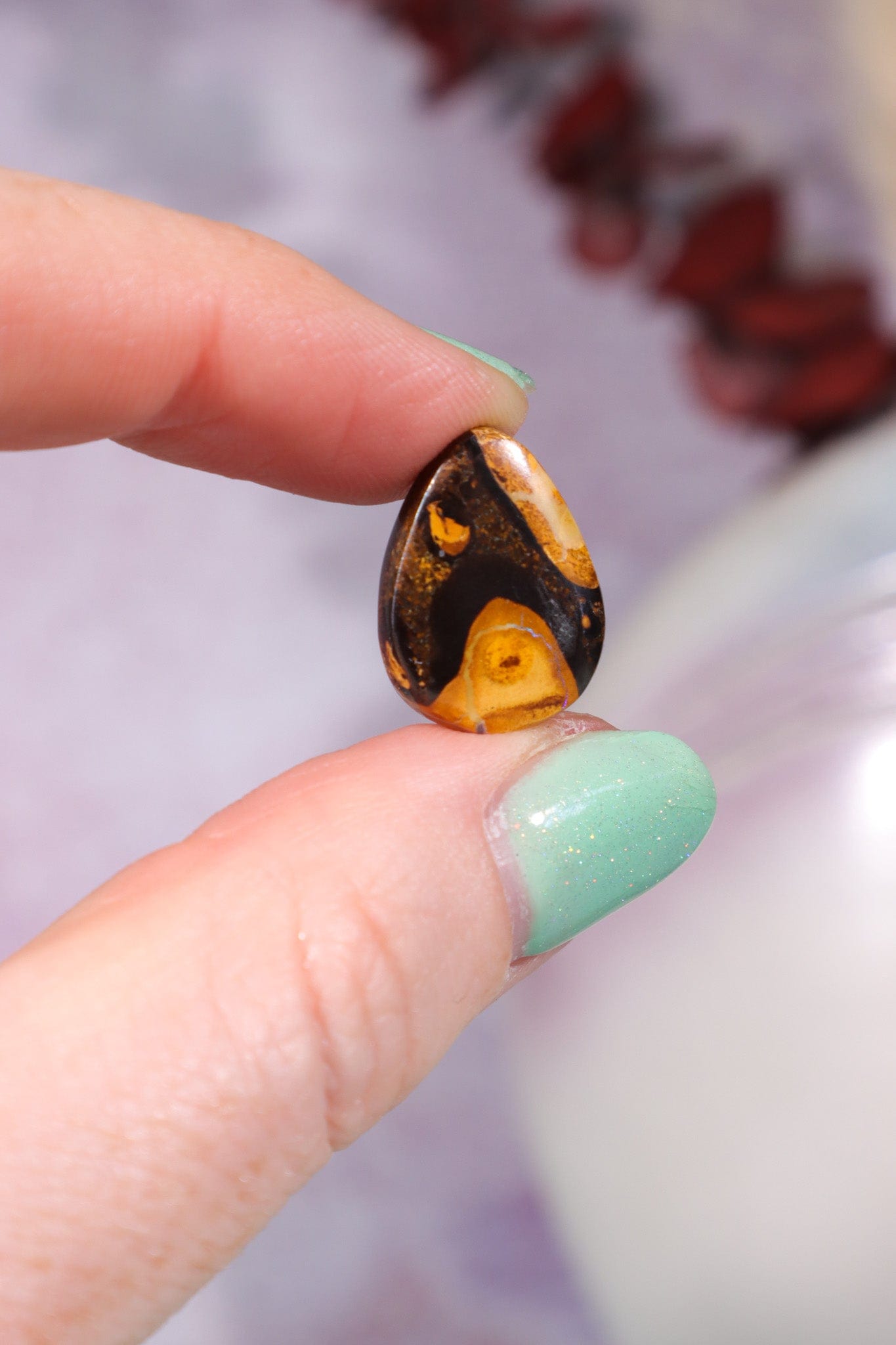 Koroit , Australia Boulder Opal 1.65gr Rocks & Fossils Tali & Loz Crystals