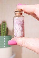 Kunzite Chip Bottles 10ml - Tali & Loz Crystals