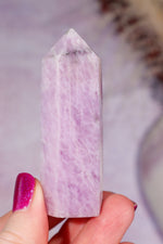 Kunzite Tower 6.8cm, Sold as Seen Towers Tali & Loz Crystals