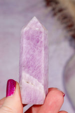 Kunzite Tower 6.8cm, Sold as Seen Towers Tali & Loz Crystals
