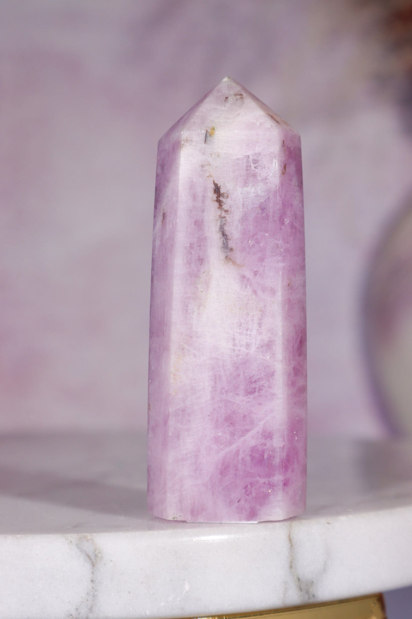 Kunzite Tower 6cm, Sold as Seen Towers Tali & Loz Crystals