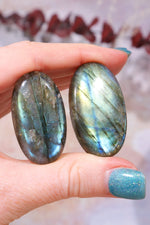 Labradorite Cabochons Round and Oval Cabochons Oval Large (3.5/4cm) Tali & Loz Crystals