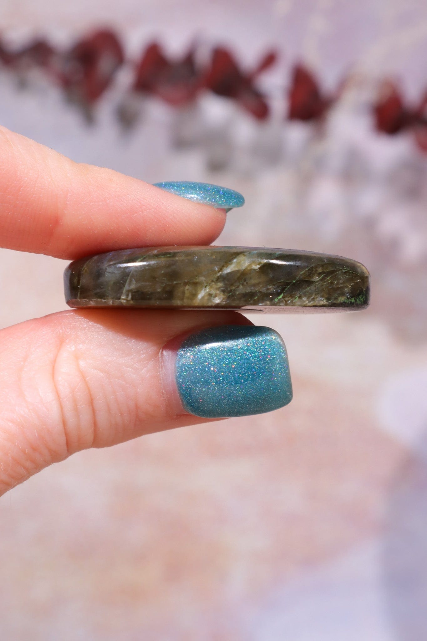 Labradorite Cabochons Round and Oval Cabochons Tali & Loz Crystals