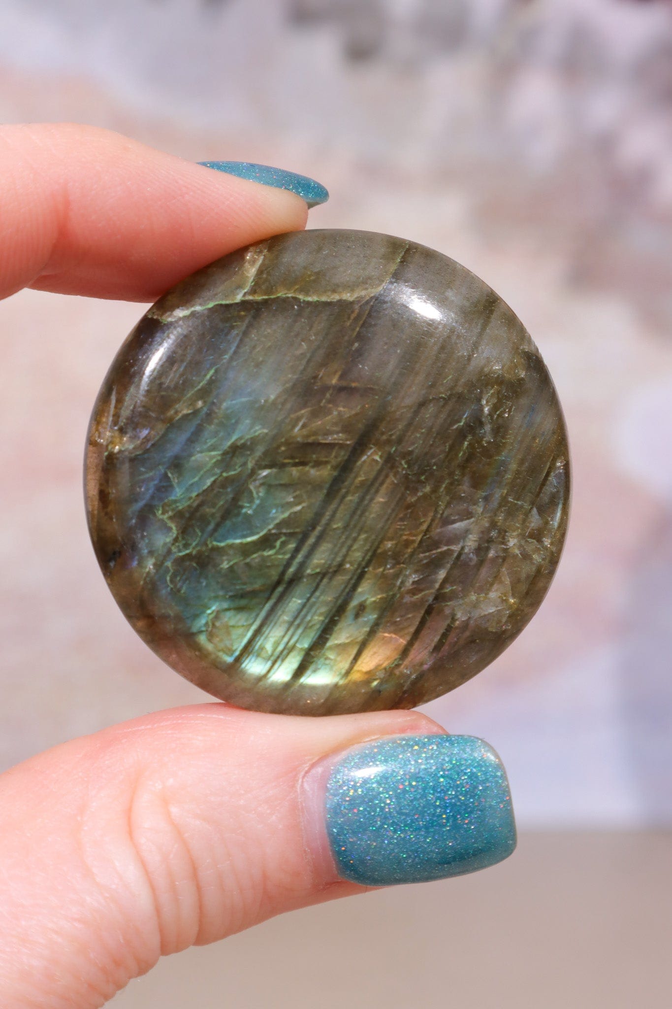 Labradorite Cabochons Round and Oval Cabochons Tali & Loz Crystals