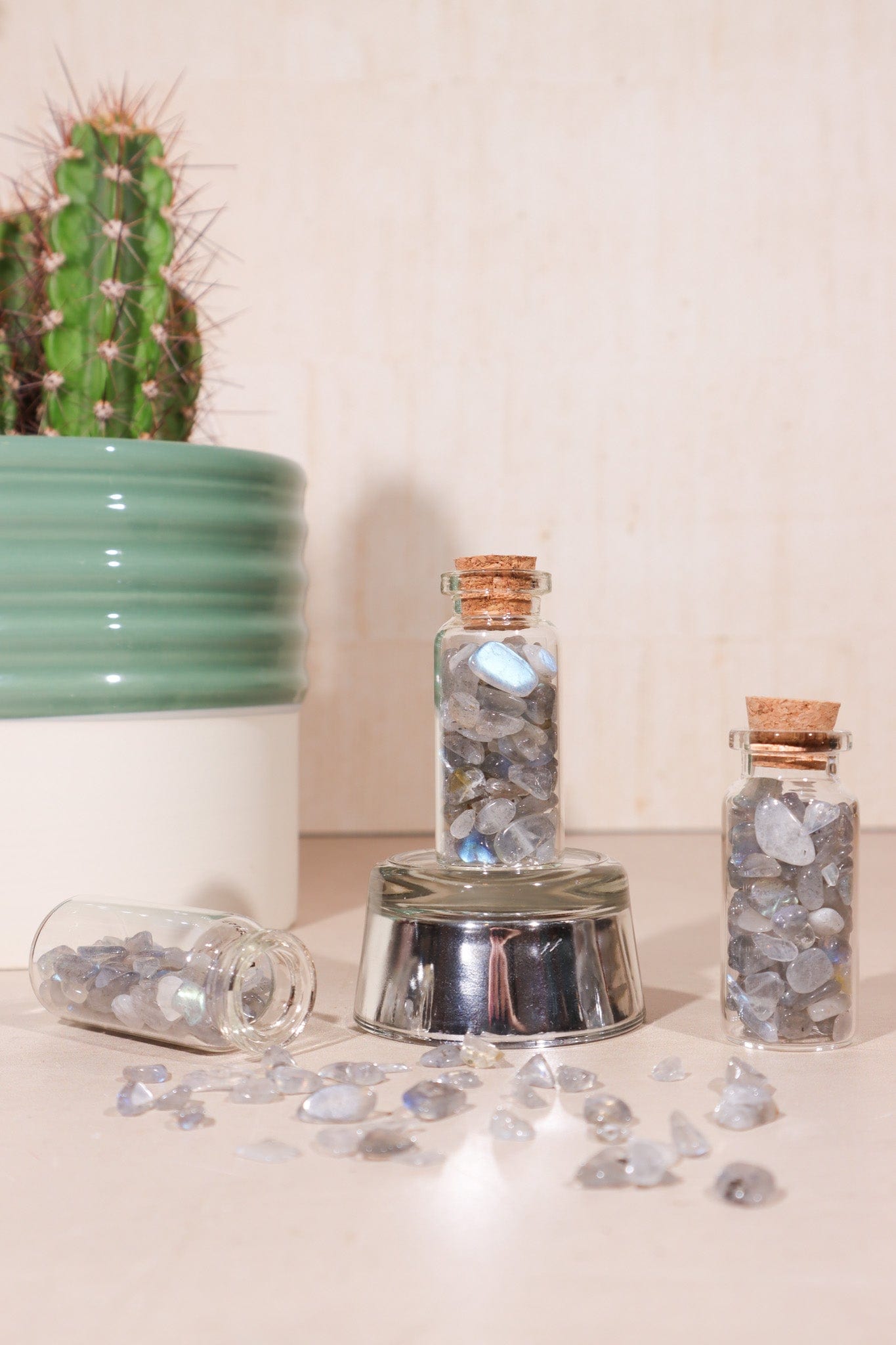 Labradorite Chip Bottles 10ml - Tali & Loz Crystals