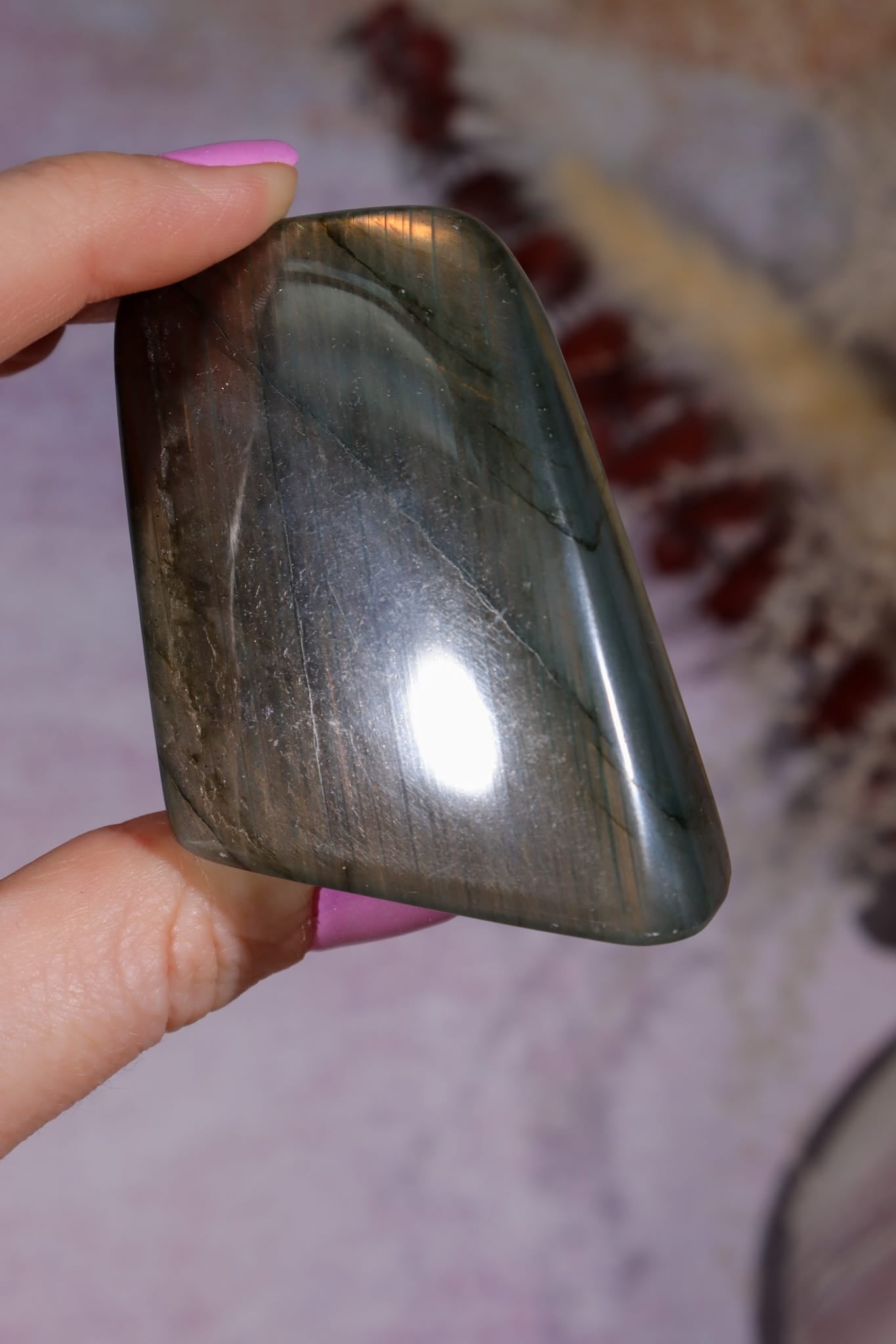 Labradorite Freeform | 130g | Madagascar Freeform Tali & Loz Crystals