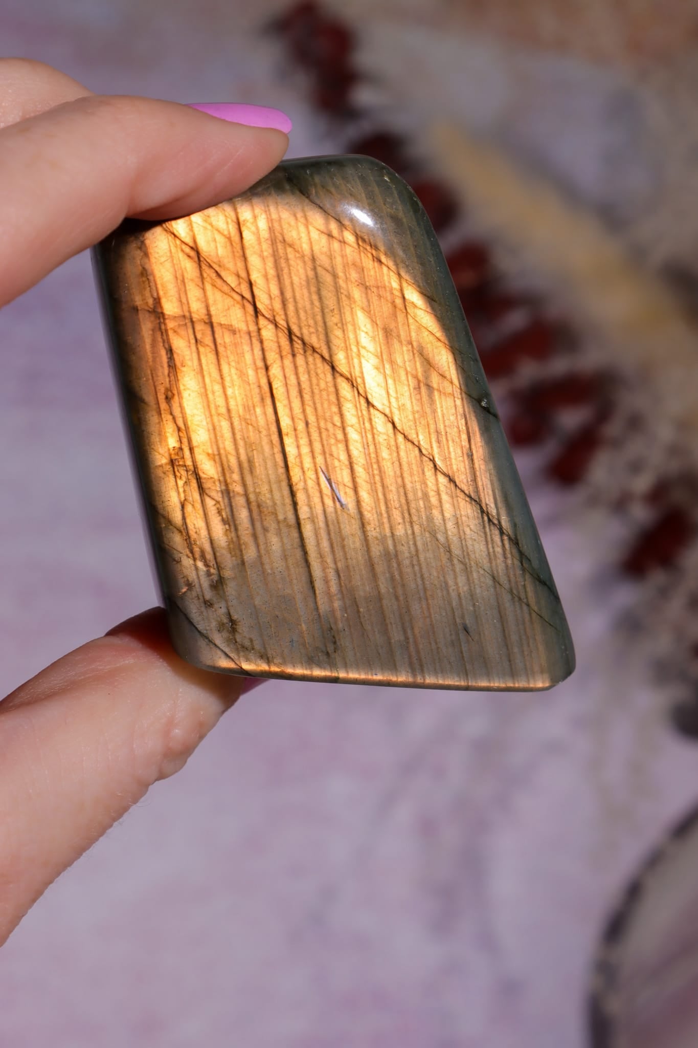 Labradorite Freeform | 130g | Madagascar Freeform Tali & Loz Crystals