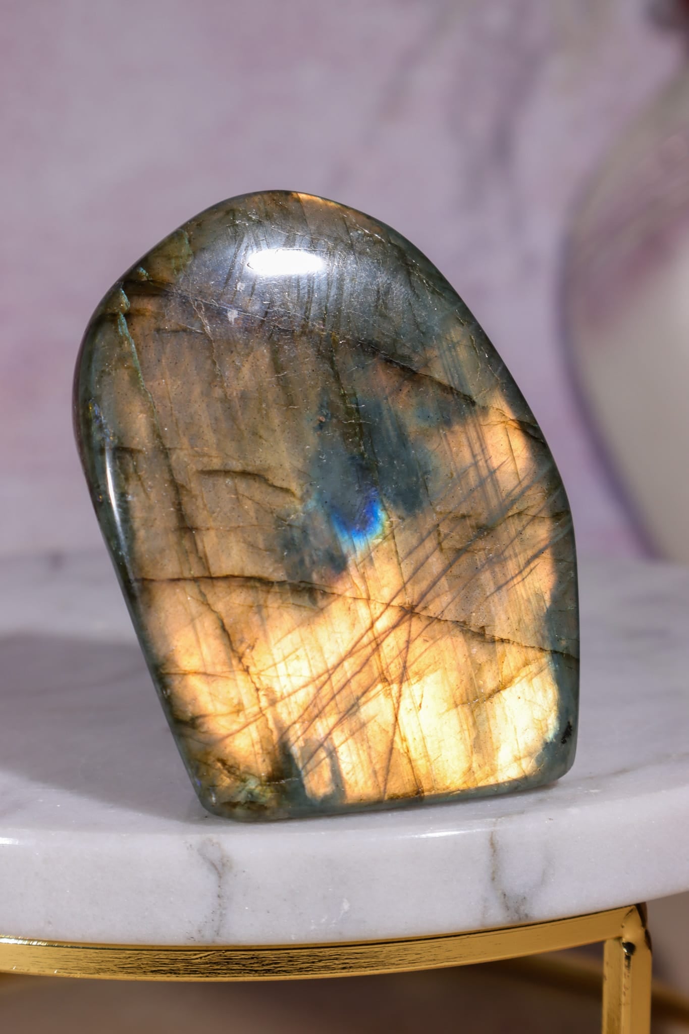 Labradorite Freeform, 133g | Madagascar | Sold as Seen Freeform Tali & Loz Crystals