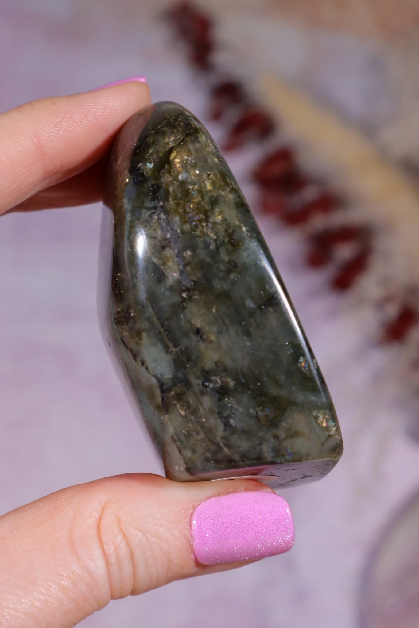 Labradorite Freeform, 133g | Madagascar | Sold as Seen Freeform Tali & Loz Crystals