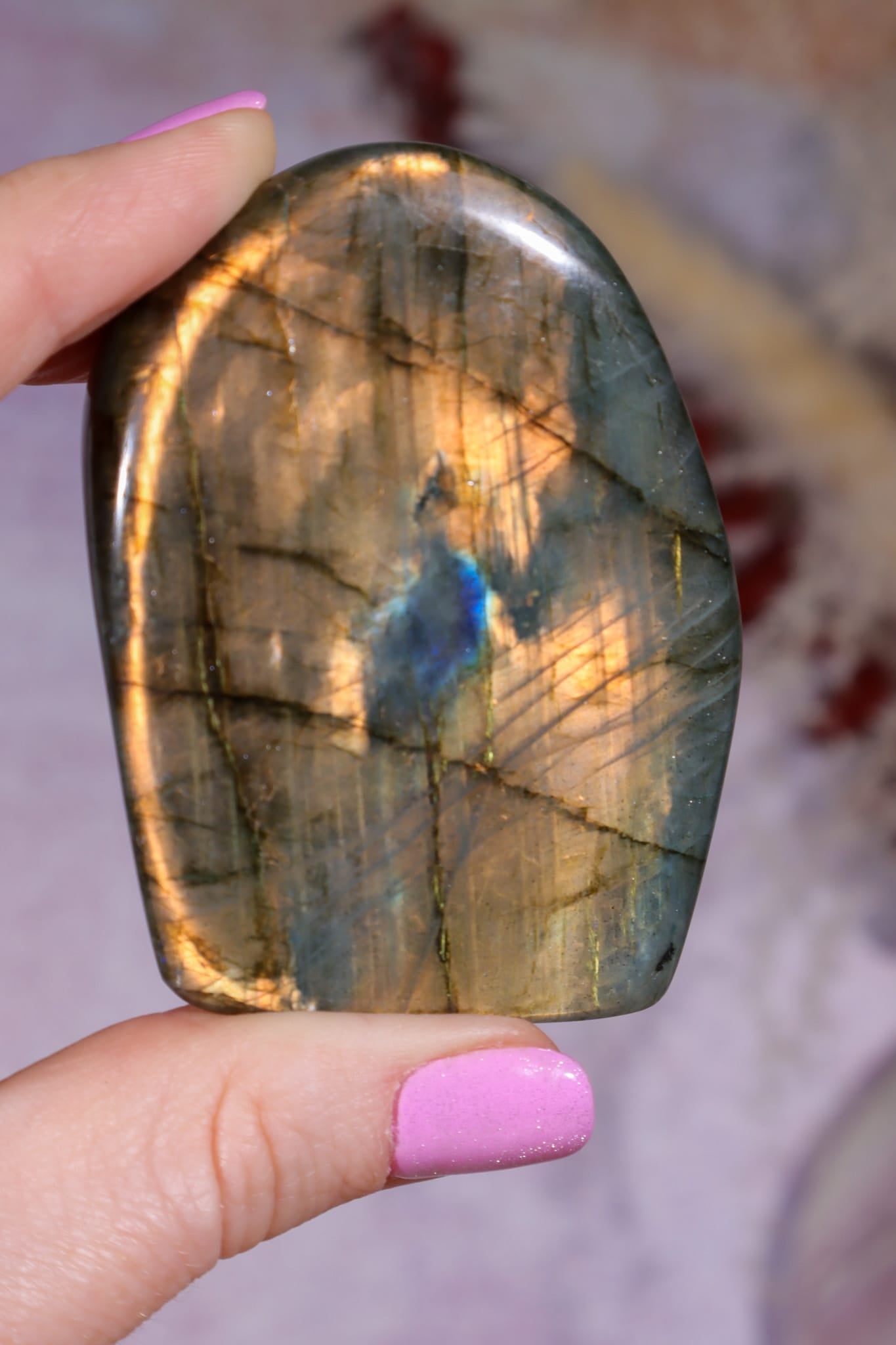 Labradorite Freeform, 133g | Madagascar | Sold as Seen Freeform Tali & Loz Crystals