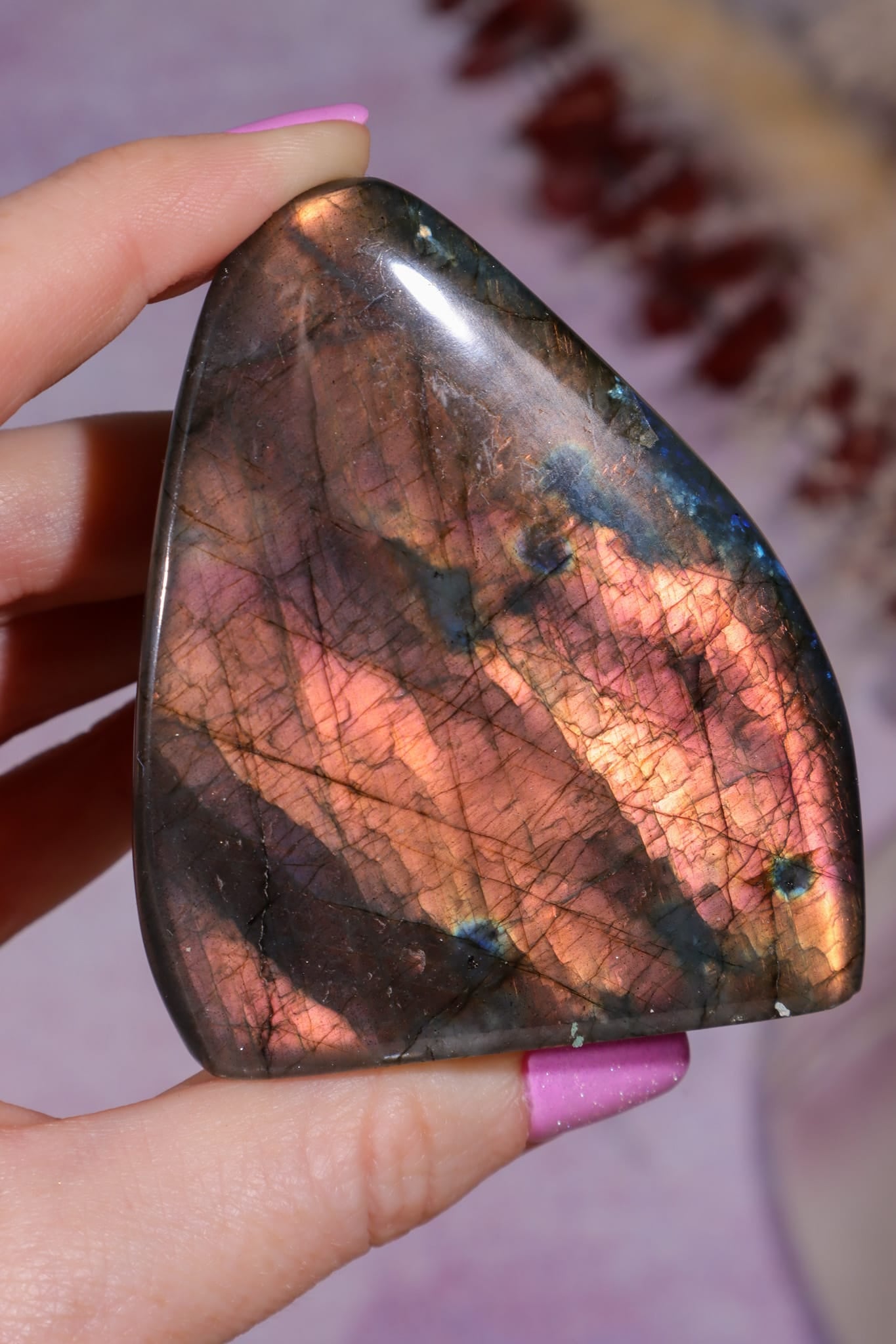 Labradorite Freeform, Madagascar | 172g | Sold as Seen Freeform Tali & Loz Crystals