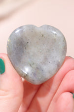 Labradorite Heart Worry Stone 3.5cm - Tali & Loz Crystals