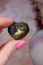Labradorite Hearts | 2.5x2.5cm | Madagascar Hearts Tali & Loz Crystals