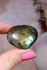 Labradorite Hearts | Large 3.5x3cm | Madagascar Hearts Tali & Loz Crystals