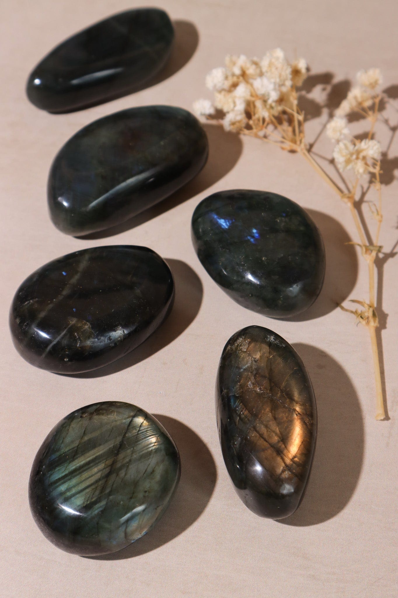 Labradorite Pebbles 86gr - Tali & Loz Crystals