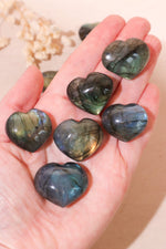 Labradorite Hearts 2x2.5cm - Tali & Loz Crystals