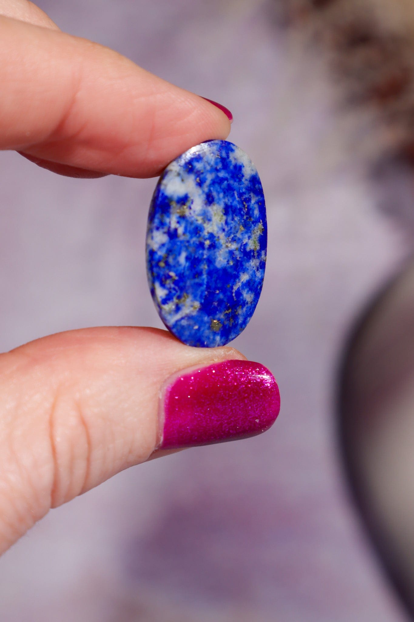 Lapis Lazuli Cabochon 2.4cm, Afghanistan Cabochons Tali & Loz Crystals
