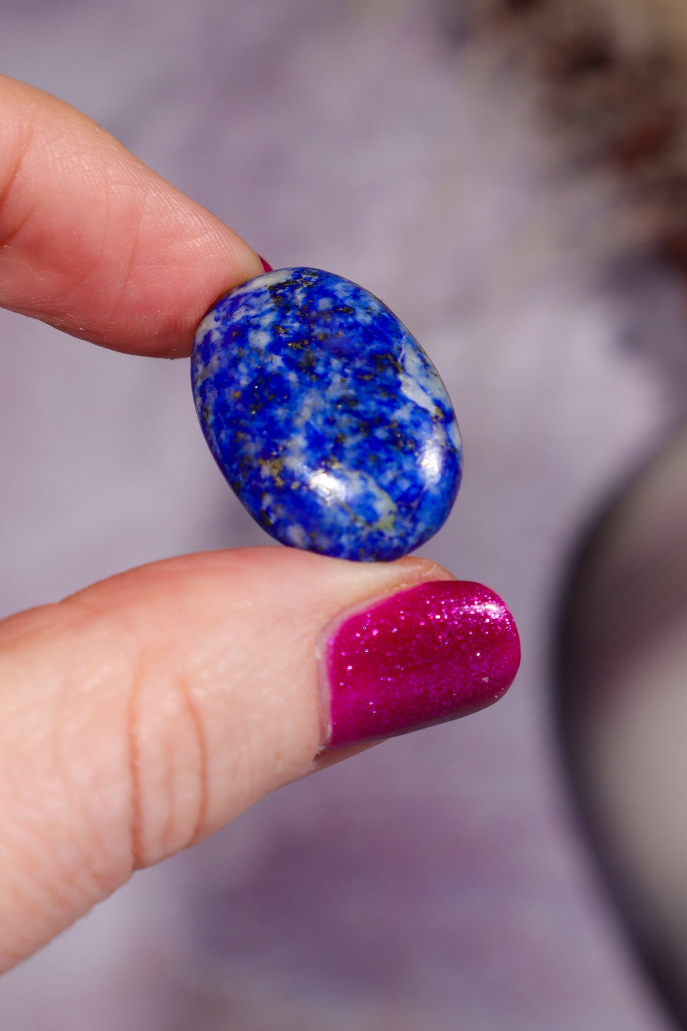 Lapis Lazuli Cabochon 2.4cm, Afghanistan Cabochons Tali & Loz Crystals