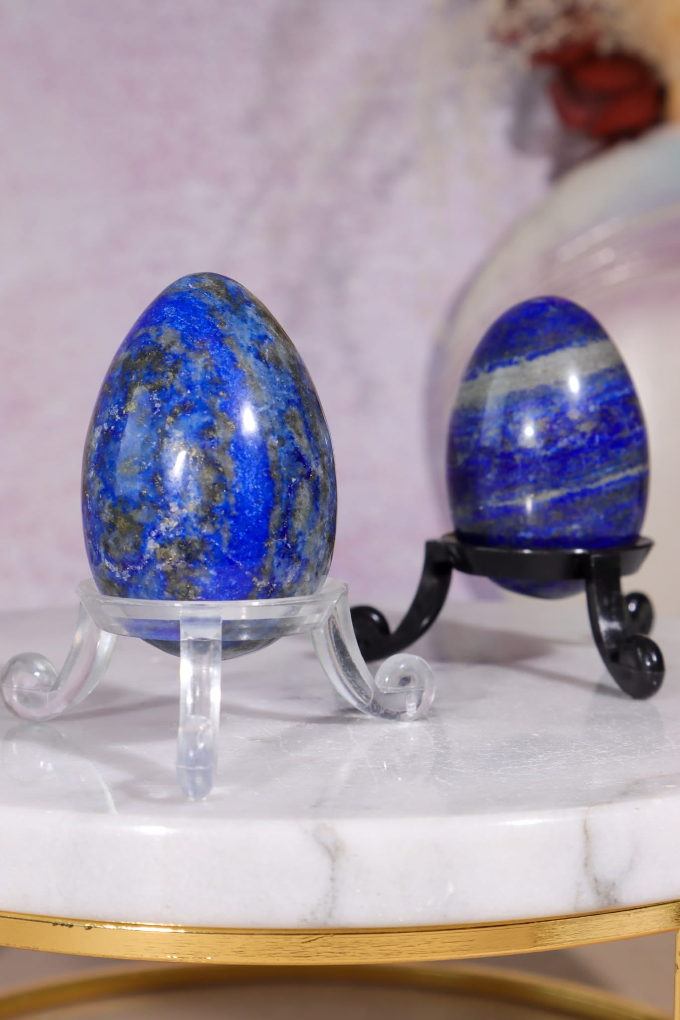 Lapis Lazuli Eggs | 4.5cm | India Eggs Tali & Loz Crystals