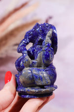 Lapis Lazuli Ganesh 8cm - Tali & Loz Crystals