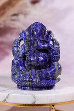 Lapis Lazuli Ganesh 8cm - Tali & Loz Crystals