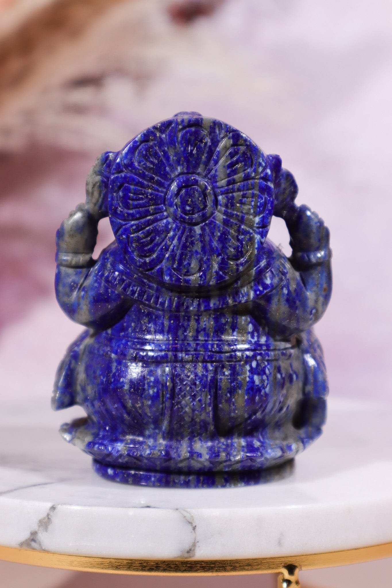 Lapis Lazuli Ganesh 8cm - Tali & Loz Crystals