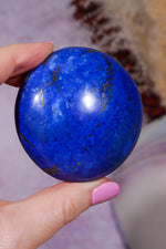 Lapis Lazuli Palmstone | 6cm | Afghanistan Palmstones Tali & Loz Crystals