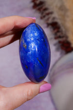 Lapis Lazuli Palmstone | 6cm | Afghanistan Palmstones Tali & Loz Crystals