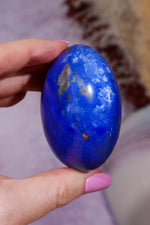 Lapis Lazuli Palmstone | 6cm | Afghanistan Palmstones Tali & Loz Crystals
