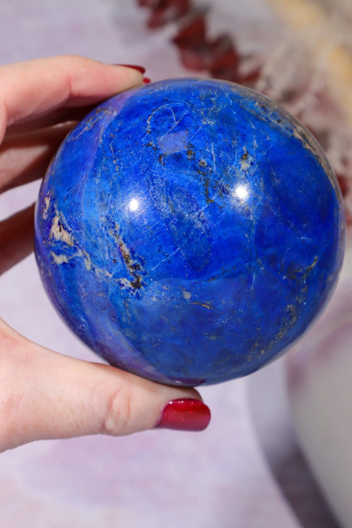 Lapis Lazuli Sphere 8.3cm Spheres Tali & Loz Crystals