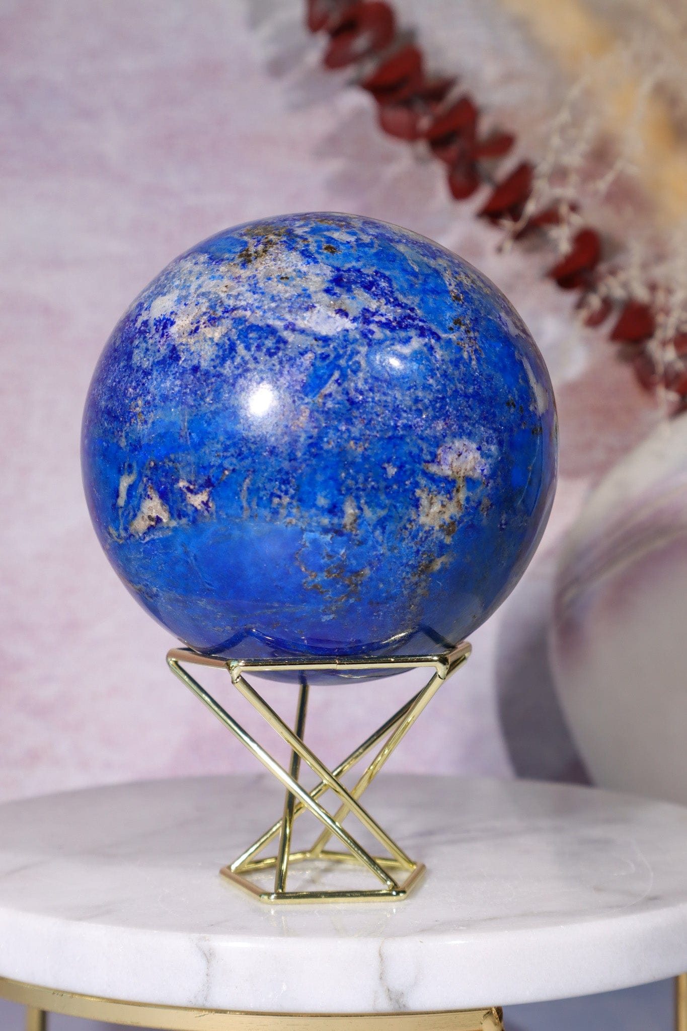 Lapis Lazuli Sphere 8.3cm Spheres Tali & Loz Crystals
