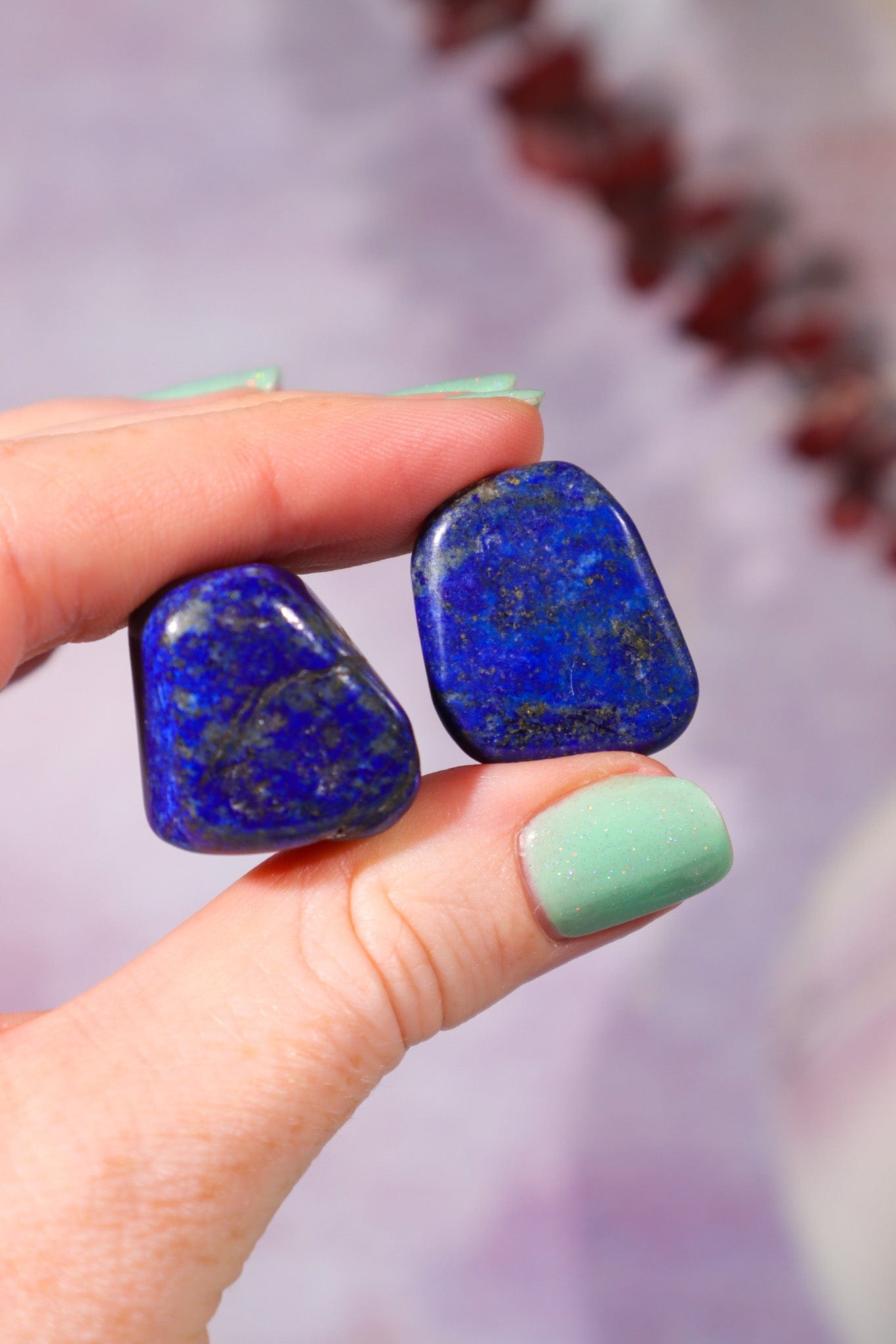 Lapis Lazuli Tumblestones Large 20-30 mm Tumblestones Tali & Loz Crystals