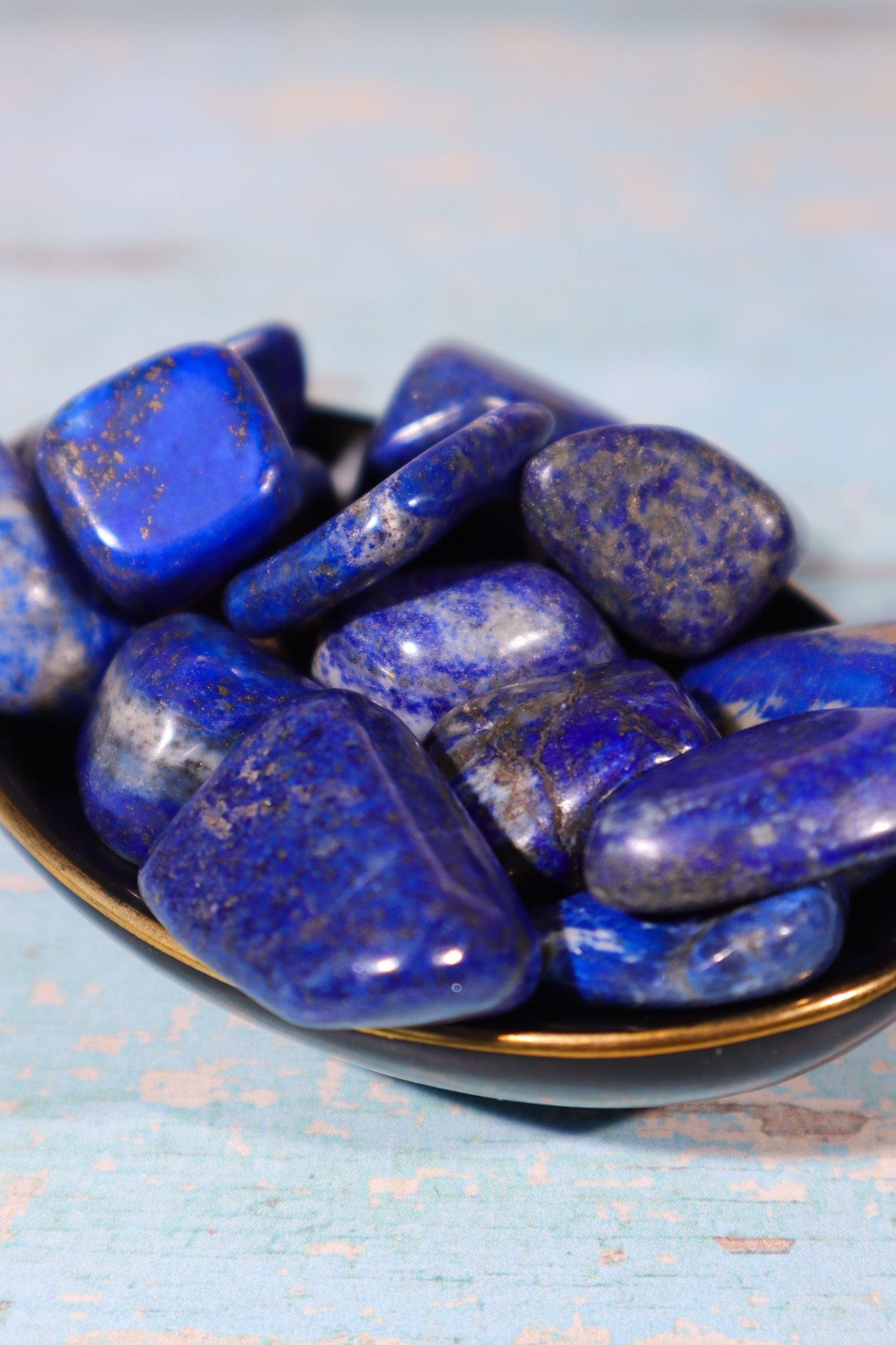 Lapis Lazuli Tumblestones Large 20-30 mm Tumblestones Tali & Loz Crystals