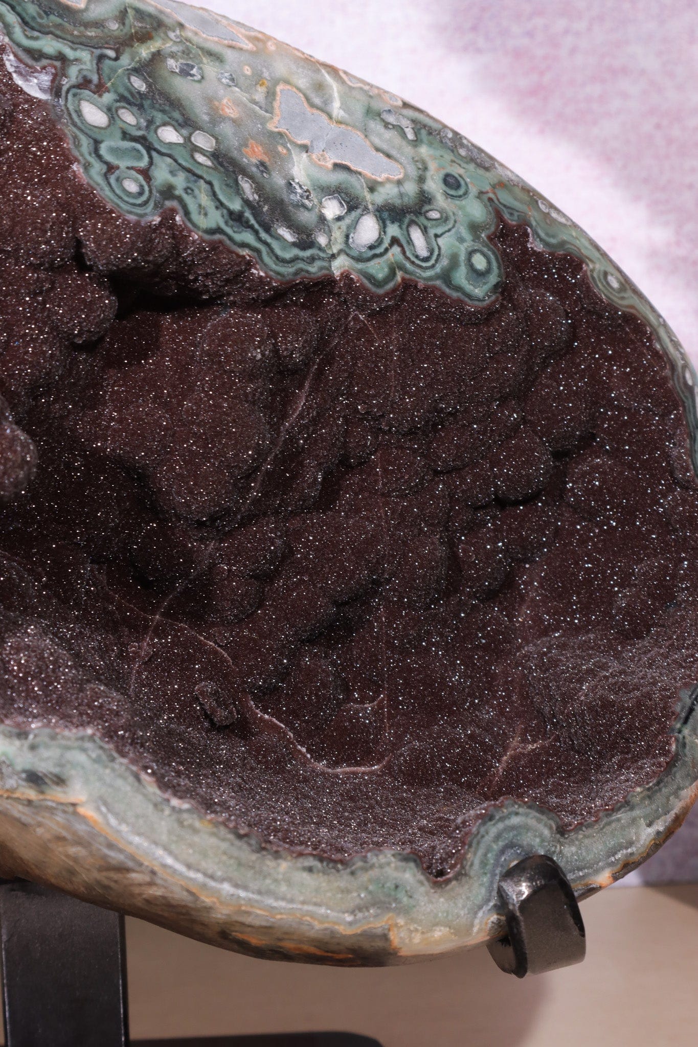 Large Statement Brown Amethyst Geode, Sold As Seen Tali & Loz Crystals