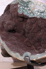 Large Statement Brown Amethyst Geode, Sold As Seen Tali & Loz Crystals