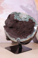 Large Statement Brown Amethyst Geode, Sold As Seen Tali & Loz Crystals