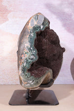 Large Statement Brown Amethyst Geode, Sold As Seen Tali & Loz Crystals