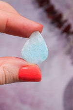 Larimar Drop Cabochon 2.48gr Rocks & Fossils Tali & Loz Crystals
