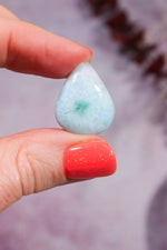 Larimar Drop Cabochon 2.48gr Rocks & Fossils Tali & Loz Crystals