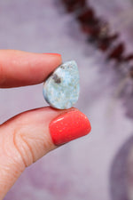 Larimar Drop Cabochon 2.51gr Rocks & Fossils Tali & Loz Crystals