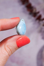 Larimar Drop Cabochon 2.51gr Rocks & Fossils Tali & Loz Crystals