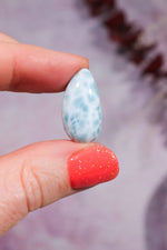 Larimar Drop Cabochon 2.66gr Rocks & Fossils Tali & Loz Crystals