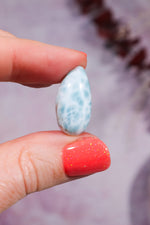 Larimar Drop Cabochon 2.66gr Rocks & Fossils Tali & Loz Crystals